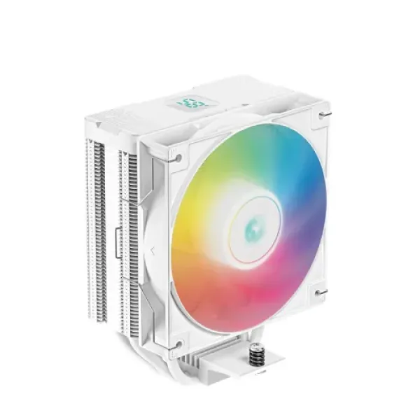 DeepCool AG400 DIGITAL WH ARGB CPU Cooler – White RGB Cooling Solution